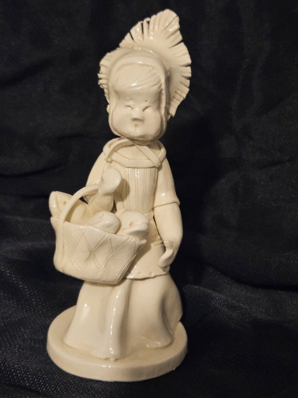 Vivian Tanner The Wife Clay Figurine Nova Scotia 1985